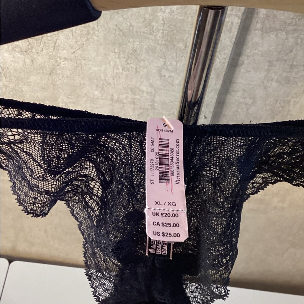 Victoria's Secret Midnight Lace Panty